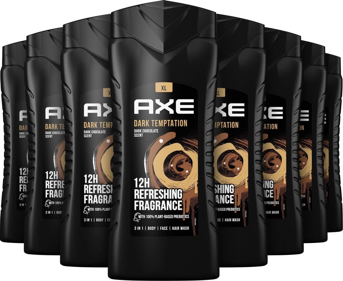 Axe Dark Temptation Douchegel - 6 X 400 Ml - Voordeelverpakking 4 Axe Dark Temptation Douchegel - 6 X 400 Ml - Voordeelverpakking - Afbeelding 2