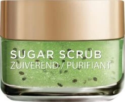 L'Oréal Paris Sugar Scrub Kiwi Gezichtsscrub - Zuiverend En Verzorgend -Lichaamsverzorging Winkel 1200x985 1