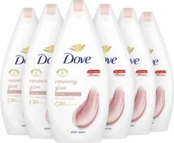 Dove Renewing Glow Douchegel - 6 X 450 Ml - Voordeelverpakking