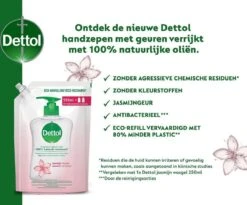 Dettol - Handzeep Navulling - Antibacterieel - Jasmijn - 100% Natuurlijke Oliën - 2 X 500ml 15 Dettol - Handzeep Navulling - Antibacterieel - Jasmijn - 100% Natuurlijke Oliën - 2 X 500ml -Lichaamsverzorging Winkel 1200x998 1