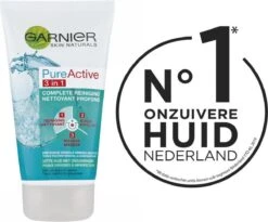 Garnier - PureActive 3-in-1 Masker Met Klei Argile Voor De Gemengde Huid Met Onzuiverheden - 2 X 150ml - Tegen Mee-eters En Onzuiverheden - Voordeelverpakking -Lichaamsverzorging Winkel 1200x998 2