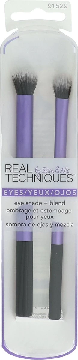 Real Techniques - Techniques Eye Shade + Blend Brush + Bonus Brush 6 Real Techniques - Techniques Eye Shade + Blend Brush + Bonus Brush - Afbeelding 4