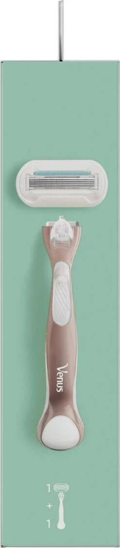 Gillette Venus Deluxe Smooth Sensitive - Scheersysteem Voor Vrouwen - RoseGold - 1 Handvat - 1 Navulmesje - 1 Scheermesje -Lichaamsverzorging Winkel 264x1200 1