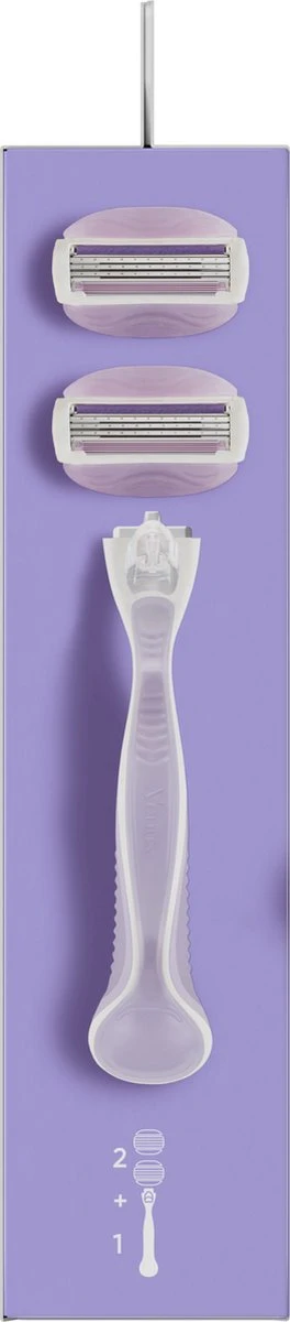 Gillette Venus Comfortglide Breeze - 1 Handvat - 2 Scheermesjes 4 Gillette Venus Comfortglide Breeze - 1 Handvat - 2 Scheermesjes - Afbeelding 2