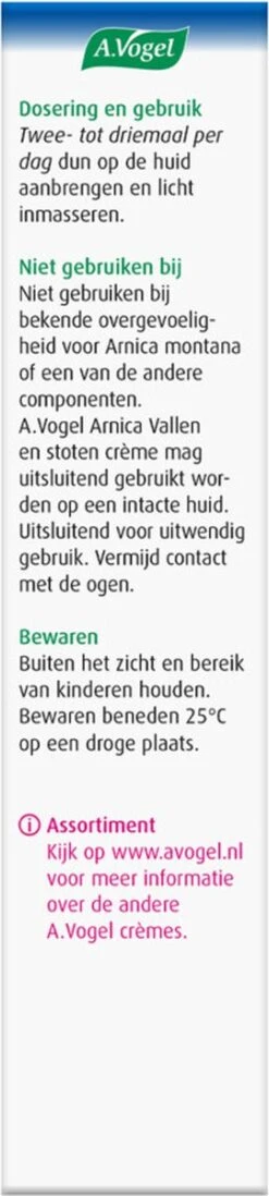 A.Vogel Arnica Vallen En Stoten Crème - Verzorgt De Blauwverkleurde Huid - 30 G 14 A.Vogel Arnica Vallen En Stoten Crème - Verzorgt De Blauwverkleurde Huid - 30 G -Lichaamsverzorging Winkel 270x1200