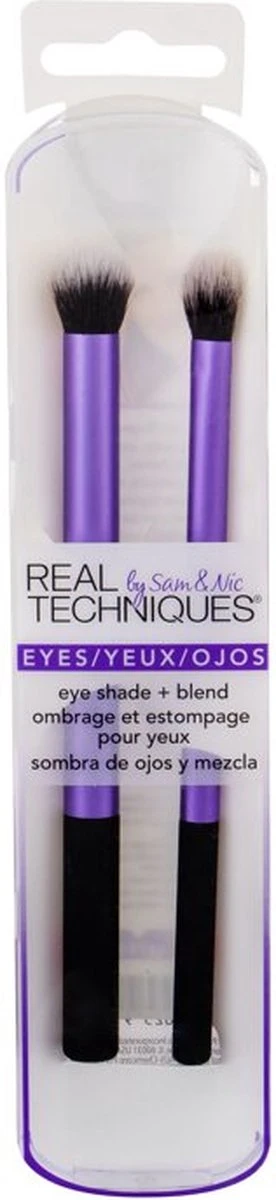 Real Techniques - Techniques Eye Shade + Blend Brush + Bonus Brush 7 Real Techniques - Techniques Eye Shade + Blend Brush + Bonus Brush - Afbeelding 5