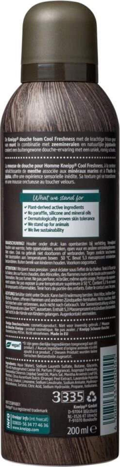 Kneipp Men - Cool Freshness - Douche Foam -Lichaamsverzorging Winkel 308x1200 8