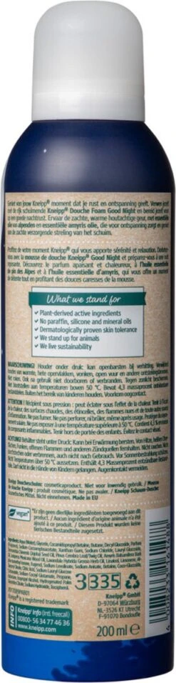 Kneipp Good Night - Douche Foam 10 Kneipp Good Night - Douche Foam -Lichaamsverzorging Winkel 310x1200 4