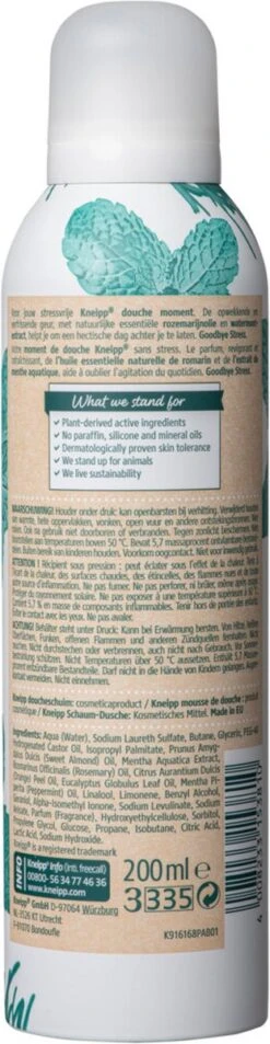 Kneipp Goodbye Stress - Douche Foam -Lichaamsverzorging Winkel 311x1200