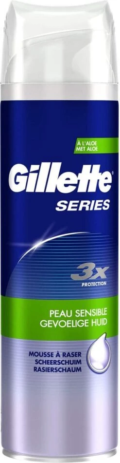 Gillette® Gillette Scheerschuim Mannen Voor Gevoelige Huid - 6x250ml Voordeelverpakking -Lichaamsverzorging Winkel 312x1200 3