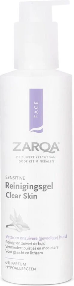 Zarqa Reinigingsgel Clear Skin 200 Ml 9 Zarqa Reinigingsgel Clear Skin 200 Ml -Lichaamsverzorging Winkel 312x1200 7
