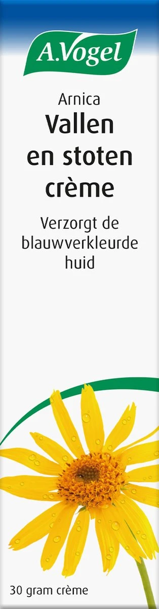 A.Vogel Arnica Vallen En Stoten Crème - Verzorgt De Blauwverkleurde Huid - 30 G 4 A.Vogel Arnica Vallen En Stoten Crème - Verzorgt De Blauwverkleurde Huid - 30 G - Afbeelding 2
