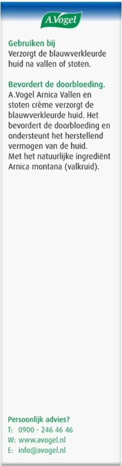 A.Vogel Arnica Vallen En Stoten Crème - Verzorgt De Blauwverkleurde Huid - 30 G 16 A.Vogel Arnica Vallen En Stoten Crème - Verzorgt De Blauwverkleurde Huid - 30 G -Lichaamsverzorging Winkel 316x1200 6