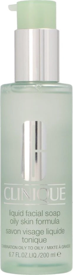 Clinique Liquid Facial Soap Gezichtsreiniger Oily Combination - 200 Ml 13 Clinique Liquid Facial Soap Gezichtsreiniger Oily Combination - 200 Ml -Lichaamsverzorging Winkel 321x1200 3