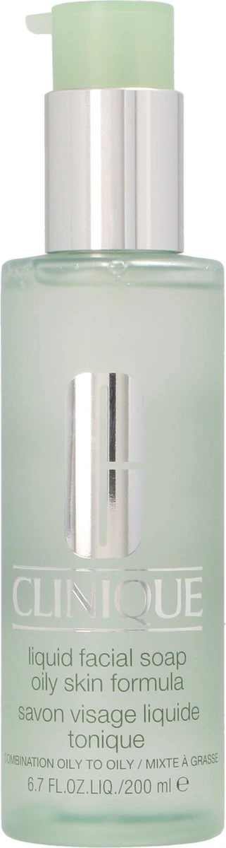 Clinique Liquid Facial Soap Gezichtsreiniger Oily Combination - 200 Ml 5 Clinique Liquid Facial Soap Gezichtsreiniger Oily Combination - 200 Ml - Afbeelding 3