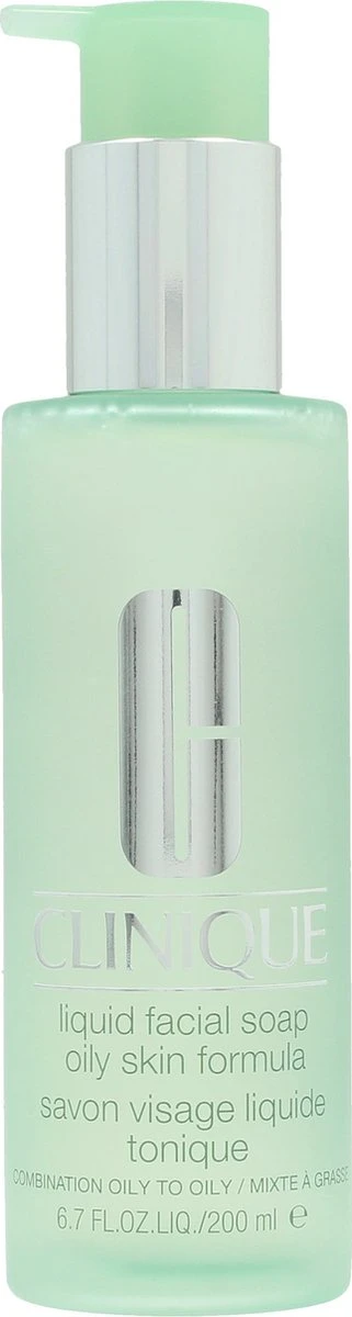 Clinique Liquid Facial Soap Gezichtsreiniger Oily Combination - 200 Ml 6 Clinique Liquid Facial Soap Gezichtsreiniger Oily Combination - 200 Ml - Afbeelding 4