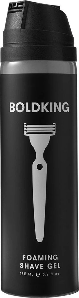 Boldking Foaming Shaving Gel - Scheergel / Scheerschuim Voor Mannen - 185 Ml - 1 Stuk 10 Boldking Foaming Shaving Gel - Scheergel / Scheerschuim Voor Mannen - 185 Ml - 1 Stuk - Afbeelding 8