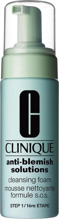 Clinique Anti-Blemish Solutions Cleansing Foam - Gezichtsreinigingsmiddel - 125 Ml -Lichaamsverzorging Winkel 327x1200 1