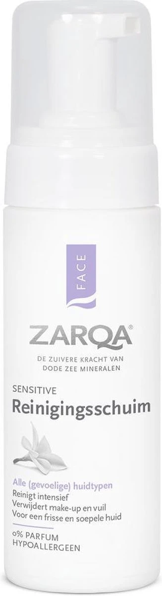 Zarqa Reinigingsschuim Sensitive 150 Ml 8 Zarqa Reinigingsschuim Sensitive 150 Ml - Afbeelding 6