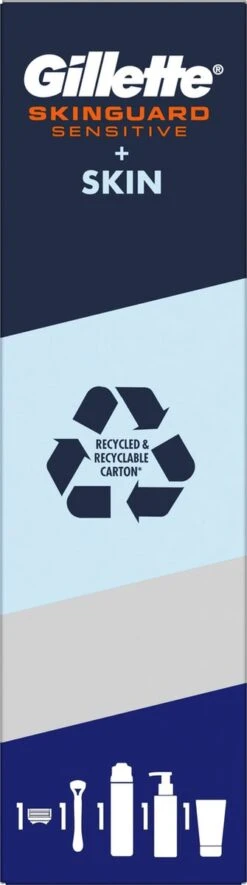 Gillette® Gillette Geschenkset SkinGuard Sensitive - Scheersysteem Voor Mannen + SkinGuard Scheergel 200ml + Hydraterende Crème 100ml + Gezichtsreiniger 140ml 12 Gillette® Gillette Geschenkset SkinGuard Sensitive - Scheersysteem Voor Mannen + SkinGuard Scheergel 200ml + Hydraterende Crème 100ml + Gezichtsreiniger 140ml -Lichaamsverzorging Winkel 335x1200 3