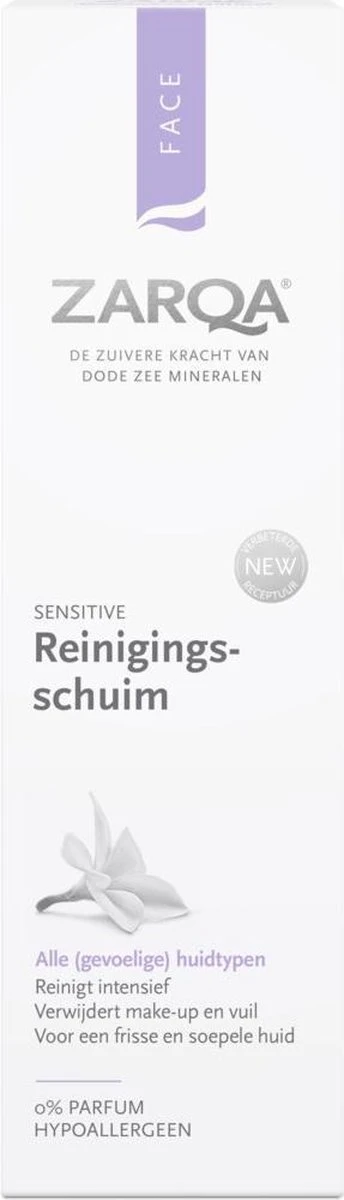 Zarqa Reinigingsschuim Sensitive 150 Ml 6 Zarqa Reinigingsschuim Sensitive 150 Ml - Afbeelding 4
