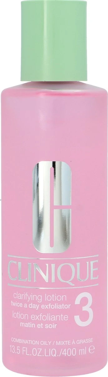 Clinique Clarifying Lotion 3 Reinigingslotion Vette Huid - 400 Ml 5 Clinique Clarifying Lotion 3 Reinigingslotion Vette Huid - 400 Ml - Afbeelding 3