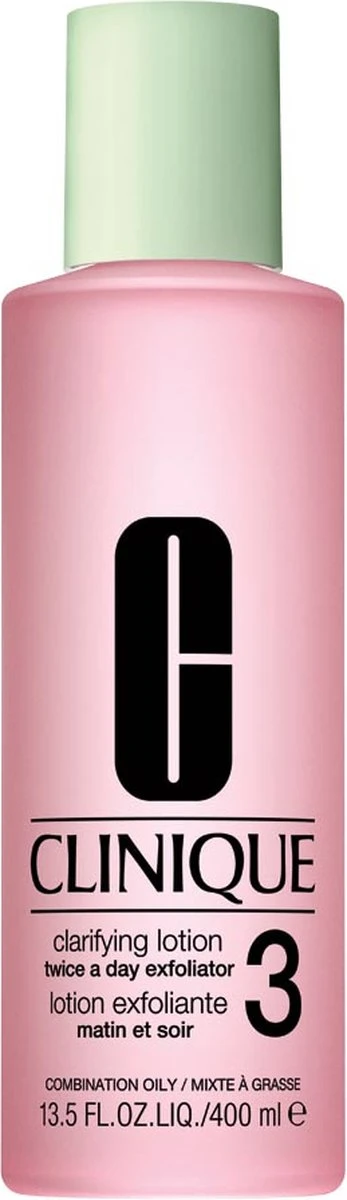 Clinique Clarifying Lotion 3 Reinigingslotion Vette Huid - 400 Ml 14 Clinique Clarifying Lotion 3 Reinigingslotion Vette Huid - 400 Ml - Afbeelding 12