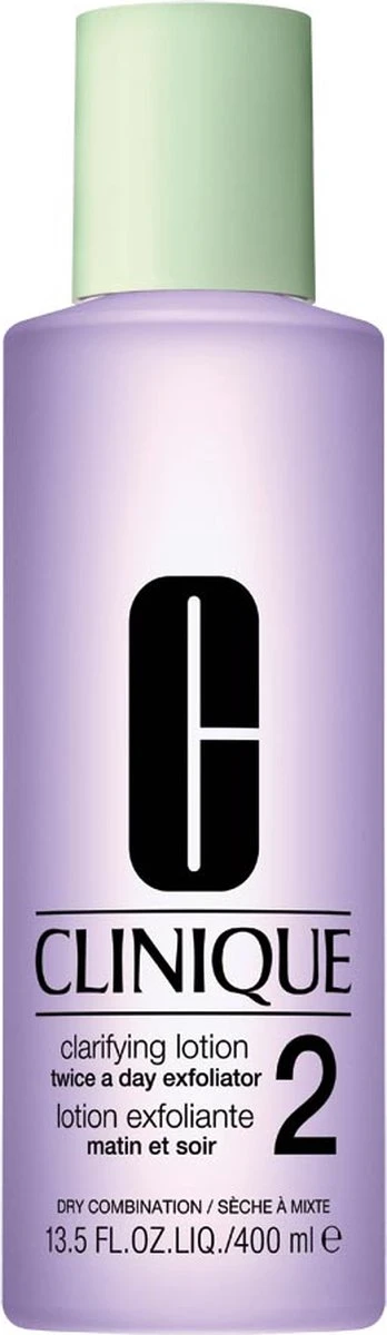Clinique Clarifying Lotion 2 Gecombineerde Droge Huid - Gezichtsreinigingsmiddel - 400 Ml 3 Clinique Clarifying Lotion 2 Gecombineerde Droge Huid - Gezichtsreinigingsmiddel - 400 Ml