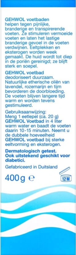Gehwol Voetbad - Voetenbad - Voetverzorging 17 Gehwol Voetbad - Voetenbad - Voetverzorging -Lichaamsverzorging Winkel 360x1200 1