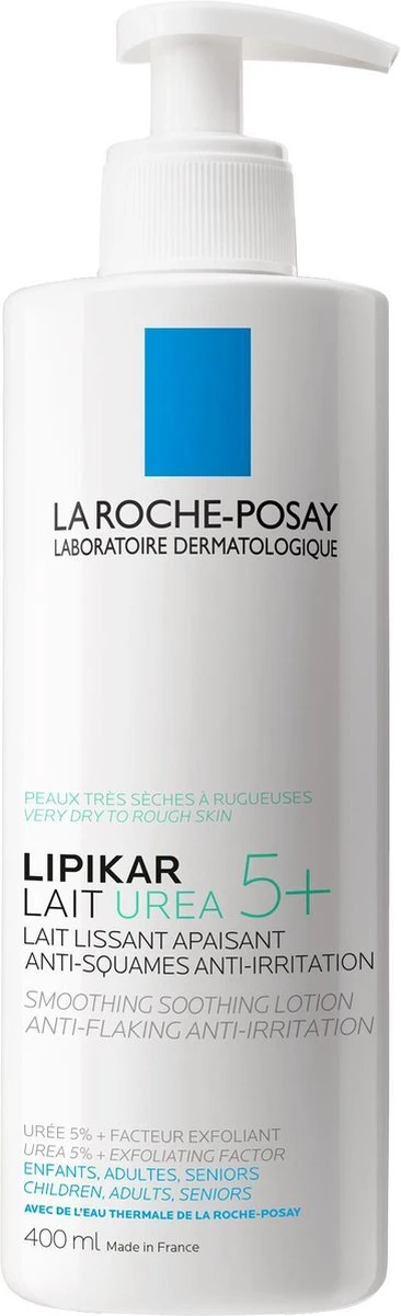 La Roche-Posay Lipikar Melk Urea 5+ - 400ml - Zeer Droge Huid 4 La Roche-Posay Lipikar Melk Urea 5+ - 400ml - Zeer Droge Huid - Afbeelding 2