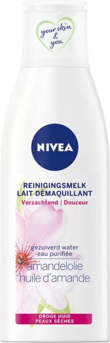 NIVEA Essentials Verzachtende Reinigingsmelk Met Amandelolie - 200 Ml - Reinigingsmelk 3 NIVEA Essentials Verzachtende Reinigingsmelk Met Amandelolie - 200 Ml - Reinigingsmelk