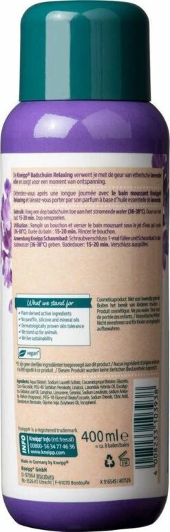 Kneipp Relaxing - Badschuim -Lichaamsverzorging Winkel 385x1200 3