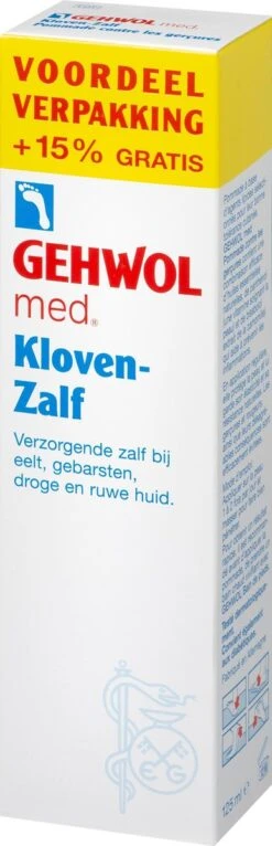 Gehwol Klovenzalf - Tube 125ml Voordeelverpakking 20 Gehwol Klovenzalf - Tube 125ml Voordeelverpakking -Lichaamsverzorging Winkel 387x1200
