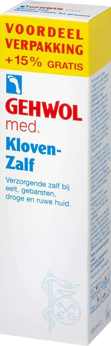 Gehwol Klovenzalf - Tube 125ml Voordeelverpakking 6 Gehwol Klovenzalf - Tube 125ml Voordeelverpakking - Afbeelding 4