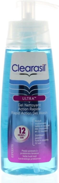 Clearasil - Ultra Rapid Action Scrub Wash - Reinigingsgel - 200 Ml 7 Clearasil - Ultra Rapid Action Scrub Wash - Reinigingsgel - 200 Ml -Lichaamsverzorging Winkel 388x1200 2