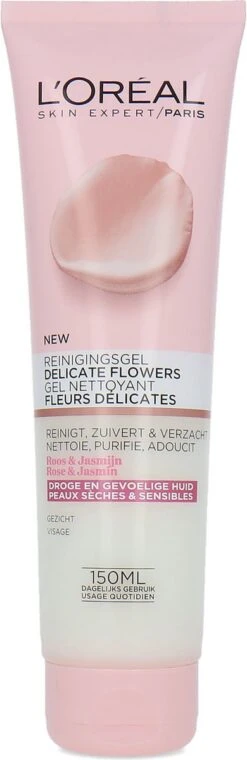 L’Oréal Paris Delicate Flowers Reinigingsgel - 150 Ml - Droge En Gevoelige Huid 15 L’Oréal Paris Delicate Flowers Reinigingsgel - 150 Ml - Droge En Gevoelige Huid -Lichaamsverzorging Winkel 390x1200