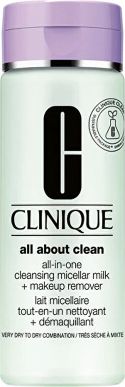 Clinique All About Clean All-In-One Cleansing Micellair Milk + MakeUp Remover Reinigingsmelk - 200 Ml 12 Clinique All About Clean All-In-One Cleansing Micellair Milk + MakeUp Remover Reinigingsmelk - 200 Ml -Lichaamsverzorging Winkel 390x1200 3