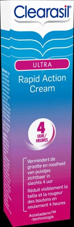Clearasil Ultra Rapid Action Cream Behandelingscreme - 15 Ml 8 Clearasil Ultra Rapid Action Cream Behandelingscreme - 15 Ml -Lichaamsverzorging Winkel 392x1200 2