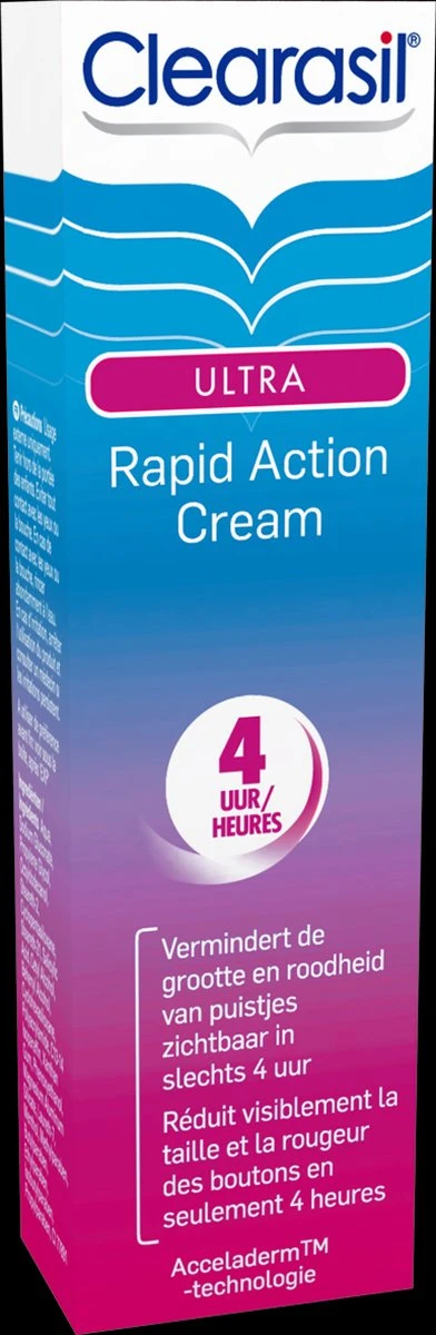 Clearasil Ultra Rapid Action Cream Behandelingscreme - 15 Ml 5 Clearasil Ultra Rapid Action Cream Behandelingscreme - 15 Ml - Afbeelding 3