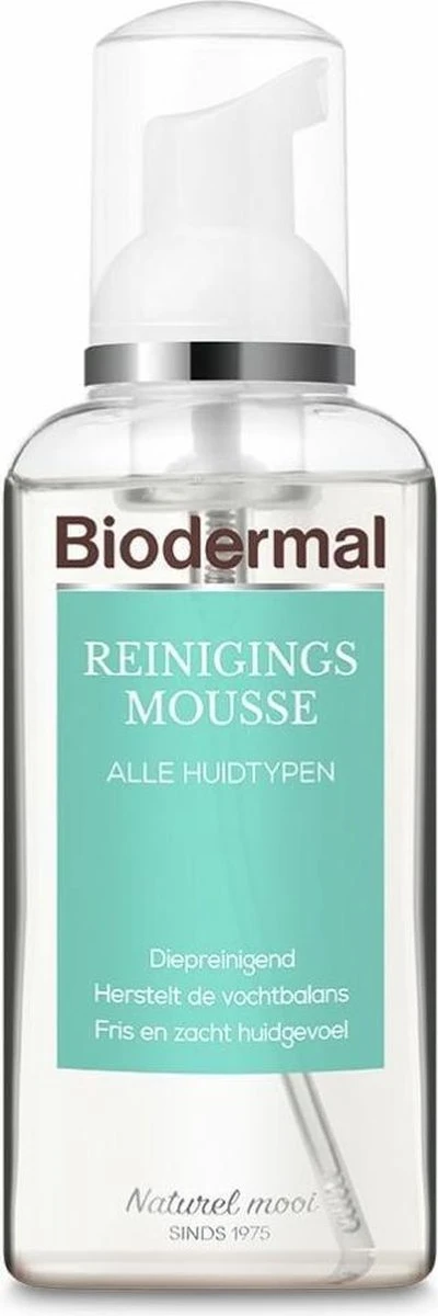 Biodermal Reinigingsmousse - Gezichtsreiniging - Reinigt En Hydrateert - 150 Ml 3 Biodermal Reinigingsmousse - Gezichtsreiniging - Reinigt En Hydrateert - 150 Ml