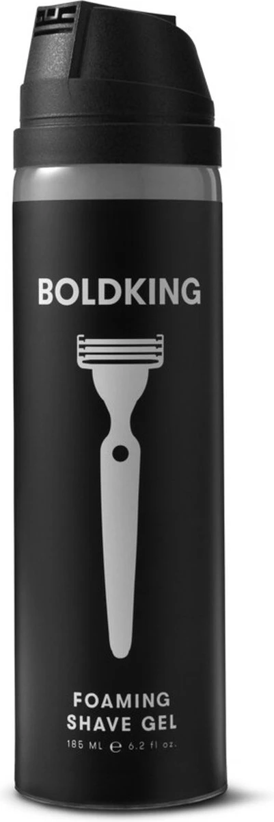 Boldking Foaming Shaving Gel - Scheergel / Scheerschuim Voor Mannen - 185 Ml - 1 Stuk 4 Boldking Foaming Shaving Gel - Scheergel / Scheerschuim Voor Mannen - 185 Ml - 1 Stuk - Afbeelding 2