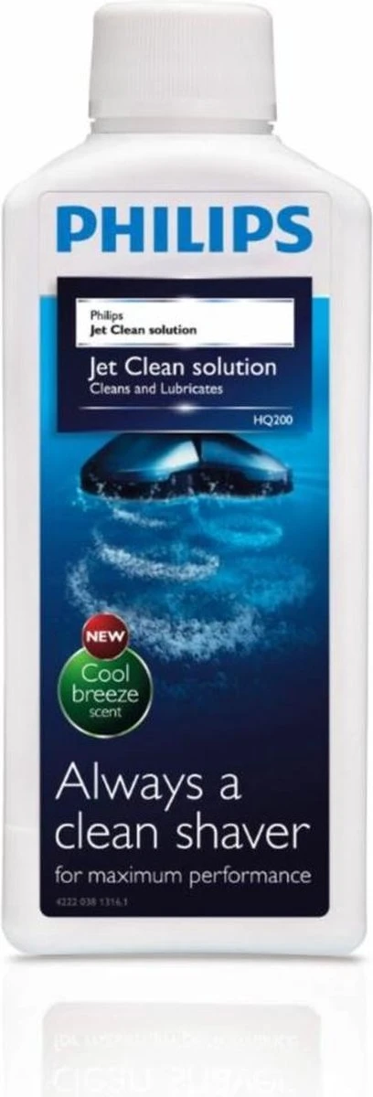 Philips HQ200/50 - Jet Clean-reinigingsoplossing - 1 Flesje 4 Philips HQ200/50 - Jet Clean-reinigingsoplossing - 1 Flesje - Afbeelding 2