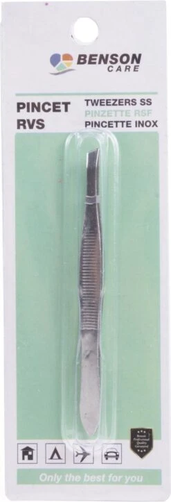 Benson Epileerpincet Schuin Roestvrij Staal -Lichaamsverzorging Winkel 410x1200 3