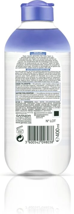 Garnier Skinactive Micellair Reinigingswater Delicate Huid En Ogen - 3 X 400 Ml - Micellair Water Voordeelverpakking -Lichaamsverzorging Winkel 416x1200