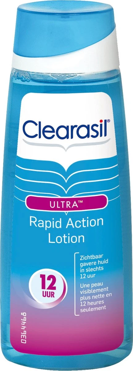 Clearasil - Ultra Rapid Action Lotion - Reinigingslotion - 2 X 200 Ml 4 Clearasil - Ultra Rapid Action Lotion - Reinigingslotion - 2 X 200 Ml - Afbeelding 2