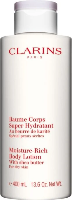 Clarins Moisture-Rich Bodylotion For Dry Skin - 400 Ml 8 Clarins Moisture-Rich Bodylotion For Dry Skin - 400 Ml -Lichaamsverzorging Winkel 435x1200 1