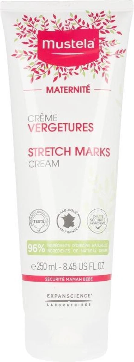 Mustela MATERNITÉ Stretch Marks Prevention Cream 250 Ml 5 Mustela MATERNITÉ Stretch Marks Prevention Cream 250 Ml - Afbeelding 3