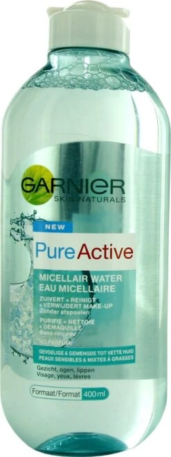 Garnier SkinActive - Pure Active Micellair Reinigingswater Voor De Vette Huid - 3 X 400 Ml - Micellair Water Bij Onzuiverheden - Voordeelverpakking 15 Garnier SkinActive - Pure Active Micellair Reinigingswater Voor De Vette Huid - 3 X 400 Ml - Micellair Water Bij Onzuiverheden - Voordeelverpakking -Lichaamsverzorging Winkel 451x1200 3