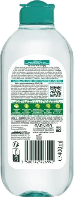 Garnier SkinActive Micellair Reinigingswater Met Hyaluronzuur & Aloë Vera - 6 X 400ml 9 Garnier SkinActive Micellair Reinigingswater Met Hyaluronzuur & Aloë Vera - 6 X 400ml -Lichaamsverzorging Winkel 453x1200