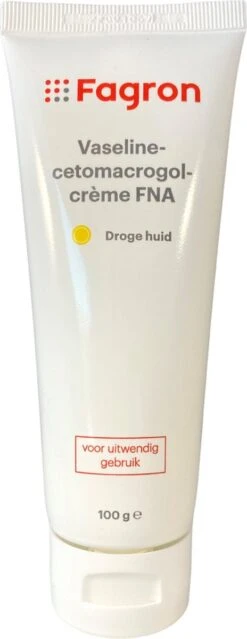 Fagron Vaseline Cetomacrogolcreme FNA Tube 100 Gram